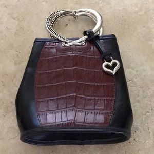 Brighton leather clutch